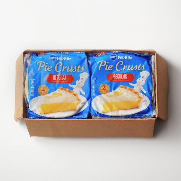 Pillsbury 9" Regular Frozen Pie Crust 10 Ounce Size - 12 Per Case.