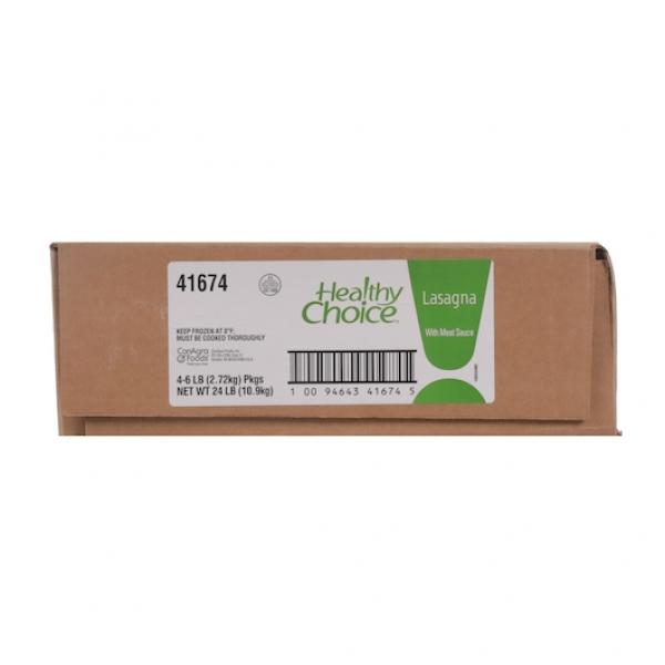 Healthy Choice Mt Lasagna Wsce 96 Ounce Size - 4 Per Case.