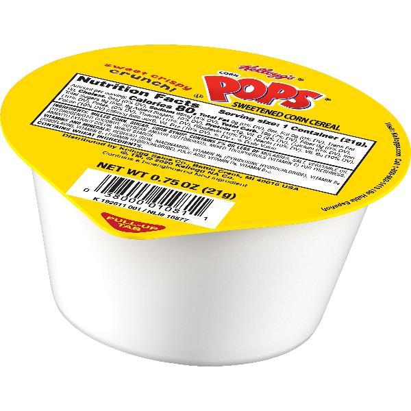 Kellogg's Corn Pops Cereal0.75 Ounce Size - 96 Per Case.