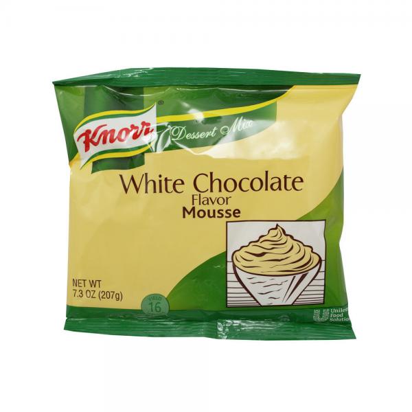 Knorr Desserts Mousse White Chocolate 7.31 Ounce Size - 10 Per Case.