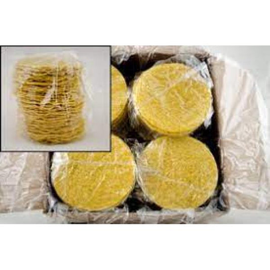 Pancho Villa™ Taco Shells Bulk Jumbo Corn 9.37 Pound Each - 1 Per Case.