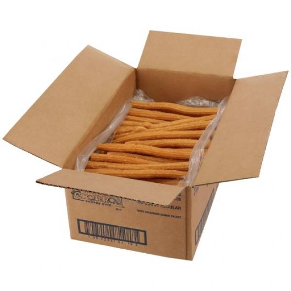 Tio Pepe's 10" Cinnamon Sugar Churro 36 Grams Each - 100 Per Case.