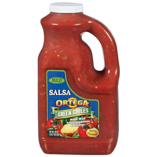 Salsa With Green Chile 1 Gallon - 4 Per Case.