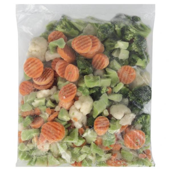 Vegetable California Mix Individual Quick Frozen 2 Pound Each - 12 Per Case.