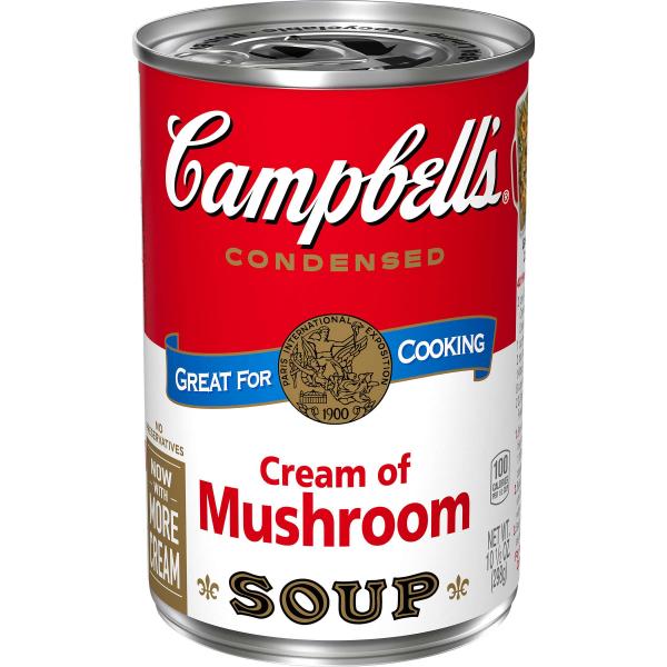 Campbell's Soup Cream Of Mushroom 10.5 Ounce Size - 48 Per Case.