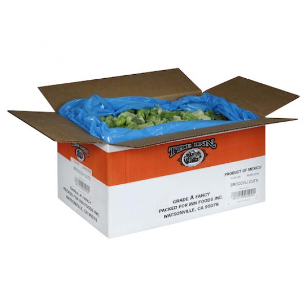 Broccoli Cuts Individual Quick Frozen Grade-A 20 Pound Each - 1 Per Case.