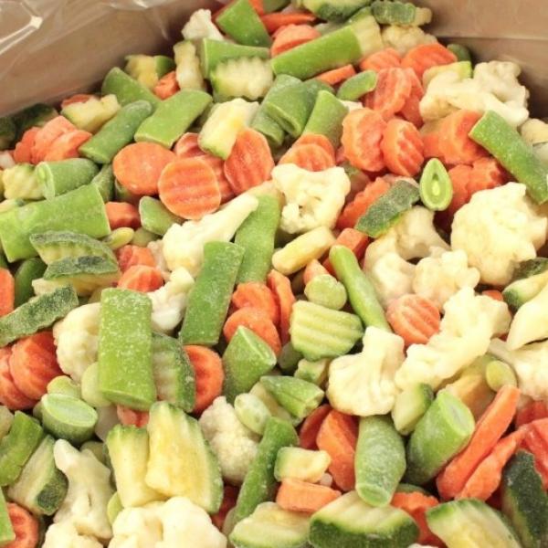 Commodity Vegetable Italian Mix Individual Quick Frozen 20 Pound Each - 1 Per Case.