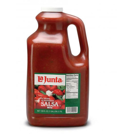 Lajunta Mild Salsa 135 Ounce Size - 4 Per Case.