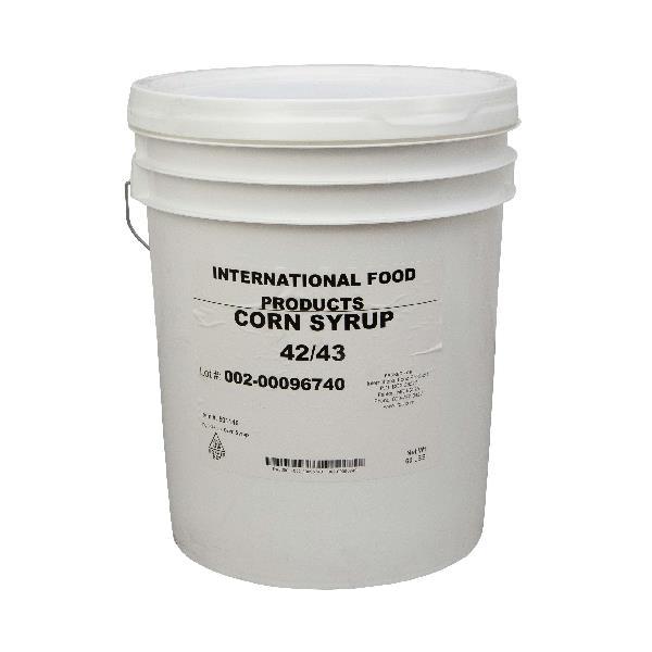 Commodity 42/43 Dextrose Equivalent Liquid Corn Syrup, 60 Pound Each - 1 Per Case.