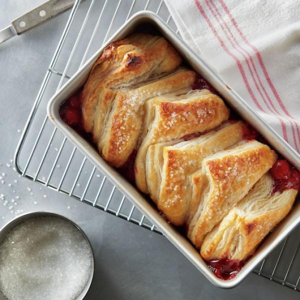 Pillsbury™ Frozen Turnover Dough Sugared Cherry 13.87 Pound Each - 1 Per Case.