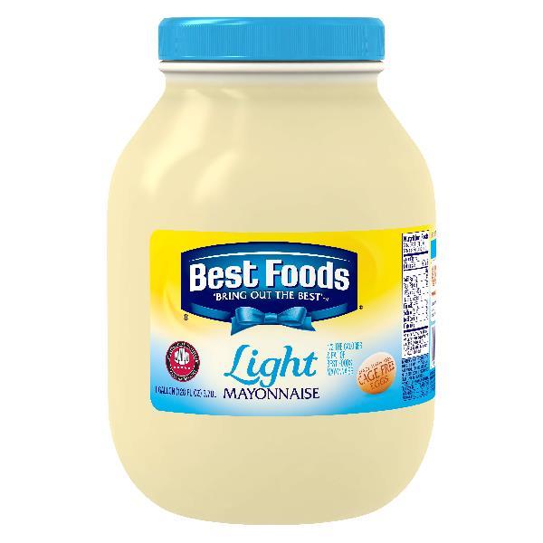 Hellmann's Mayo Light Ga 1 Gallon - 4 Per Case.