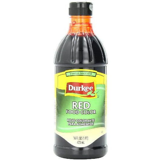 Food Color Red 16 Fluid Ounce - 6 Per Case.