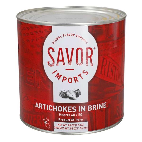 Savor Imports Artichoke Hearts Kilogram 3 Kg - 6 Per Case.