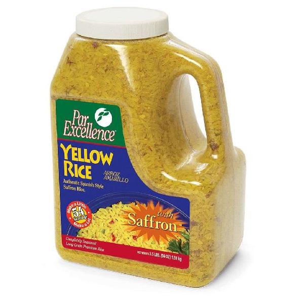 Producers Rice Producers Rice Mill Yellow Rice Seasoned Mix, 3.5 Pounds, 6 Per Case