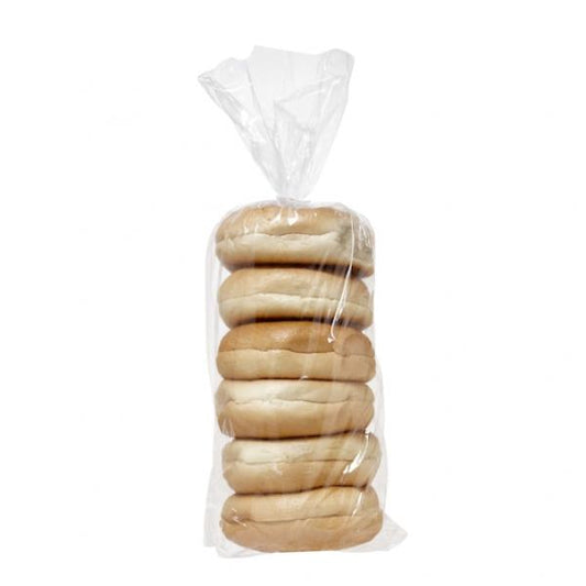 Sara Lee Bagel Plain T&s Sliced 6 Count Packs - 12 Per Case.