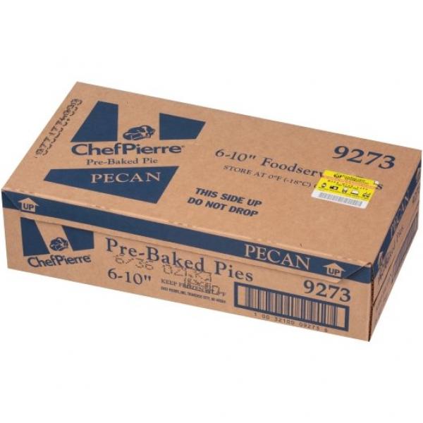 Chef Pierre Pie Pecan Pre Baked 10" 2.25 Pound Each - 6 Per Case.