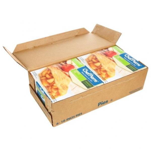 Chef Pierre Pie Apple Unbaked 10" 46 Ounce Size - 6 Per Case.