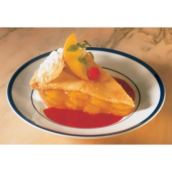 Chef Pierre Pie Peach Unbaked 10" 46 Ounce Size - 6 Per Case.
