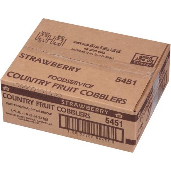 Chef Pierre Cobbler Country Strawberry Fruit 80 Ounce Size - 2 Per Case.