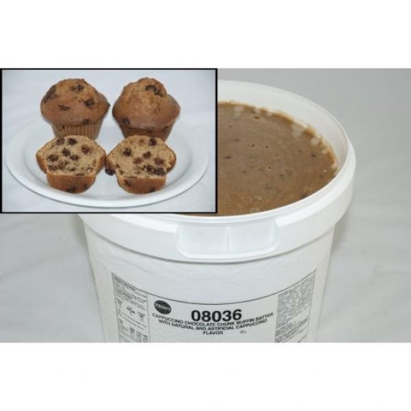 Pillsbury™ Frozen Muffin Batter Pail Cappuccino Chocolate Chunk 18 Pound Each - 1 Per Case.