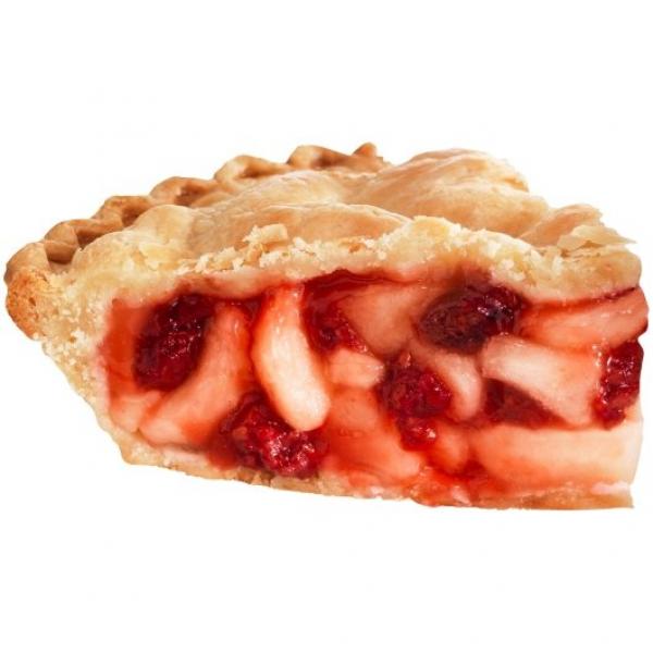 Chef Pierre Unbaked Apple Raspberry High 10" Pie 3 Pound Each - 6 Per Case.