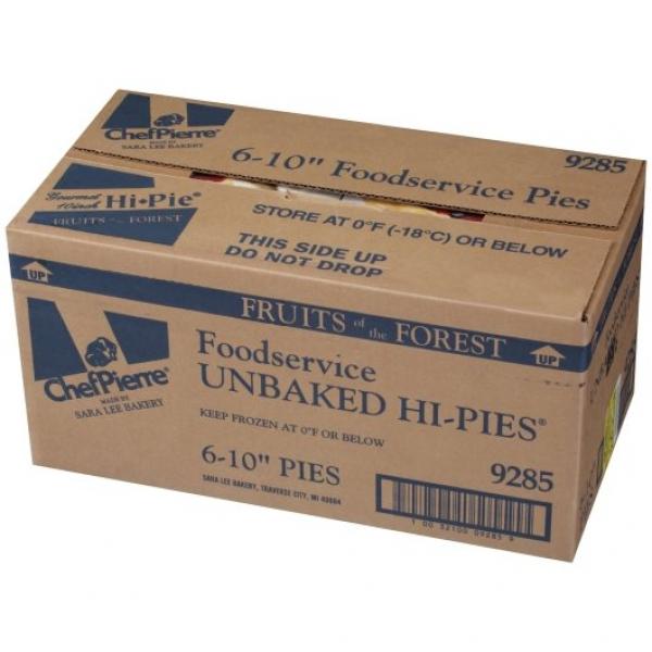 Chef Pierre Pie Unbaked Fruit Forest High 3 Pound Each - 6 Per Case.