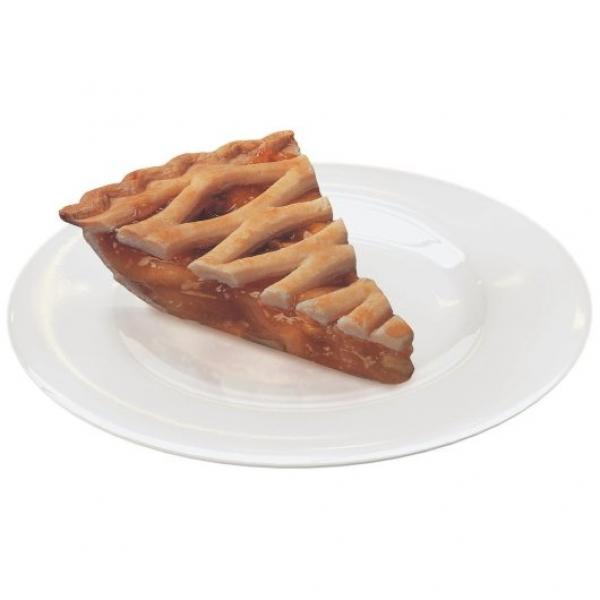 Chef Pierre Pre Baked Apple Lattice 10" Pie 38 Ounce Size - 6 Per Case.