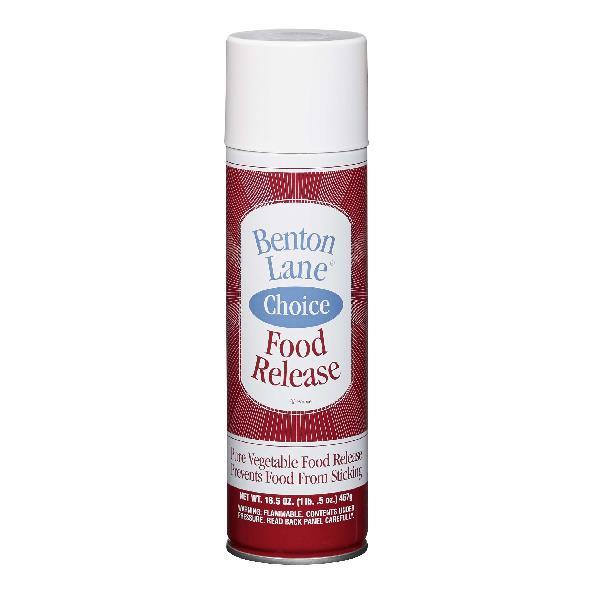 Benton Lane Choice Wb Food Release Pan Spay Aerosol 16.5 Ounce Size - 6 Per Case.