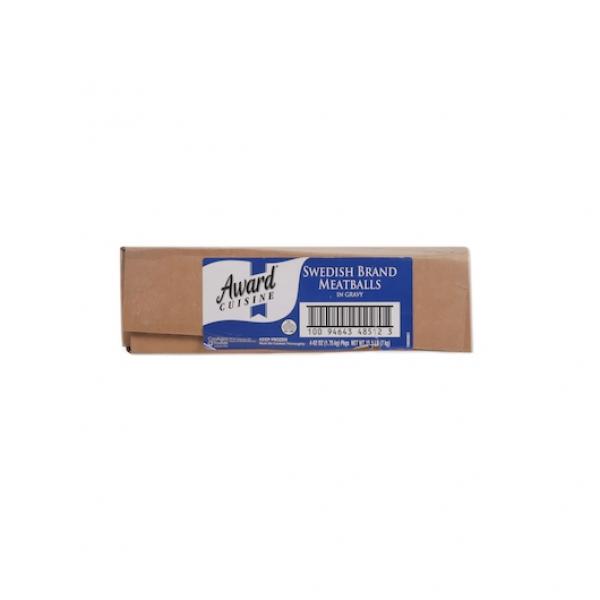 Award Cuisine Swedish Meetballs 62 Ounce Size - 4 Per Case.