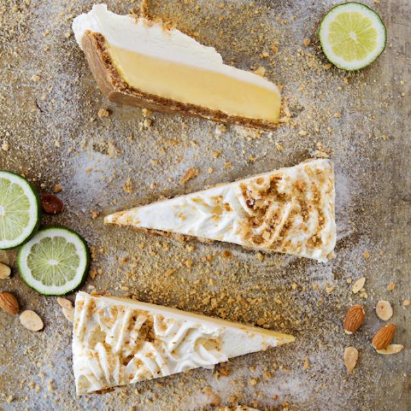 Pie Key Lime Graham Cracker Crust Frozen Slice 4.9 Pound Each - 4 Per Case.