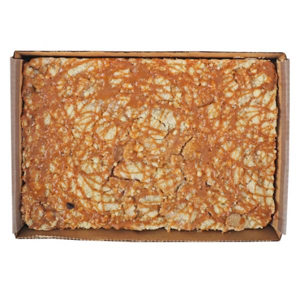 Dessert Bar Caramel Apple Granny Unsliced Tray Frozen 3.3 Pound Each - 4 Per Case.