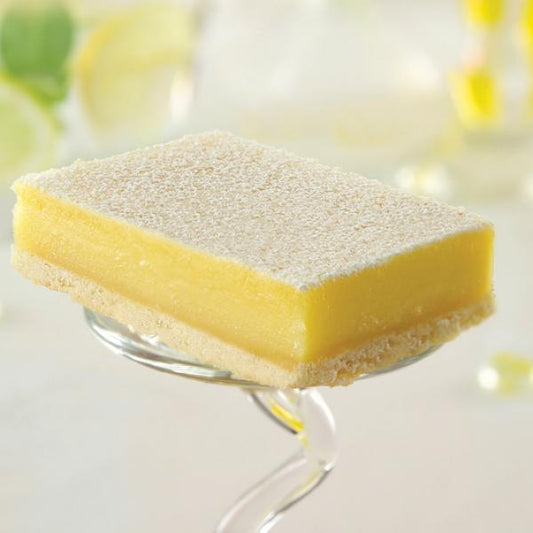 Dessert Bar Luscious Lemon Unsliced Tray Frozen 2.8 Pound Each - 4 Per Case.