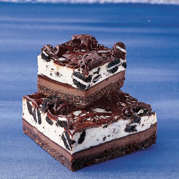 Dessert Bar Oreo Dream Bars Unsliced Frozen 3.1 Pound Each - 4 Per Case.