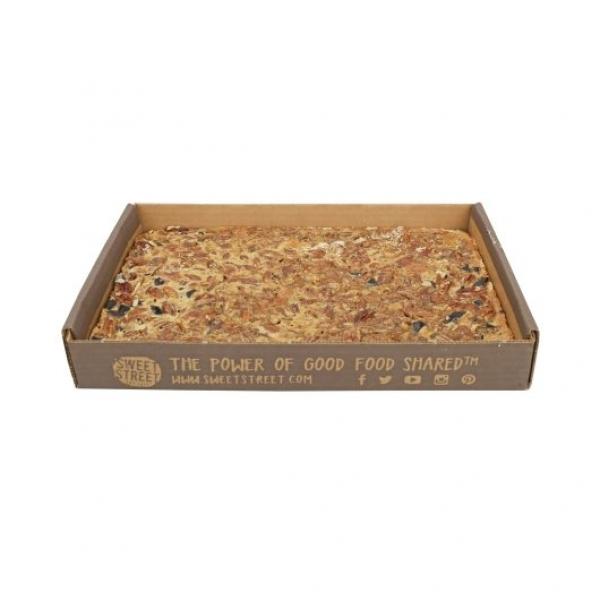 Dessert Bar Pecan Chocolate Chunk Unsliced Tray Frozen 2.6 Pound Each - 4 Per Case.