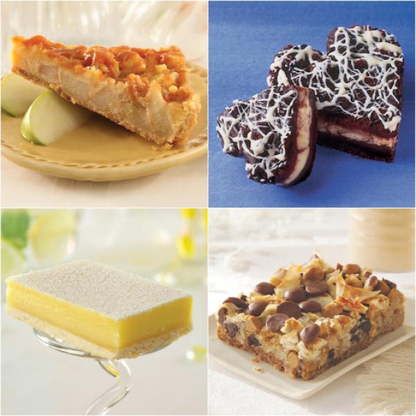 Dessert Bar Variety Frozen 1 Count Packs - 2 Per Case.