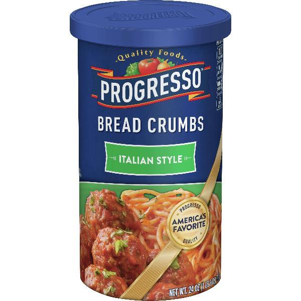 Progresso™ Bread Crumbs Bulk Italian Style 24 Ounce Size - 12 Per Case.