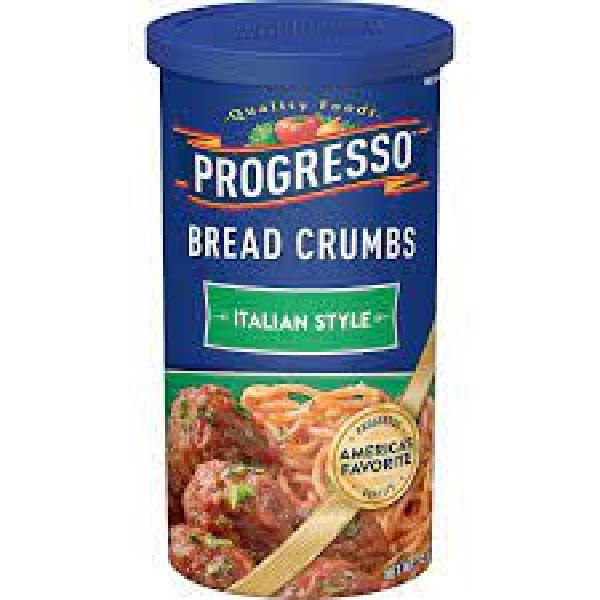 Progresso™ Bread Crumbs Bulk Italian Style 15 Ounce Size - 12 Per Case.