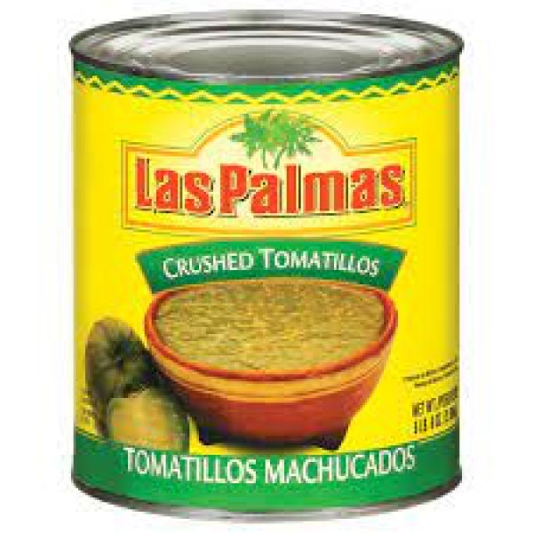 Tomatillo Crushed 102 Ounce Size - 6 Per Case.