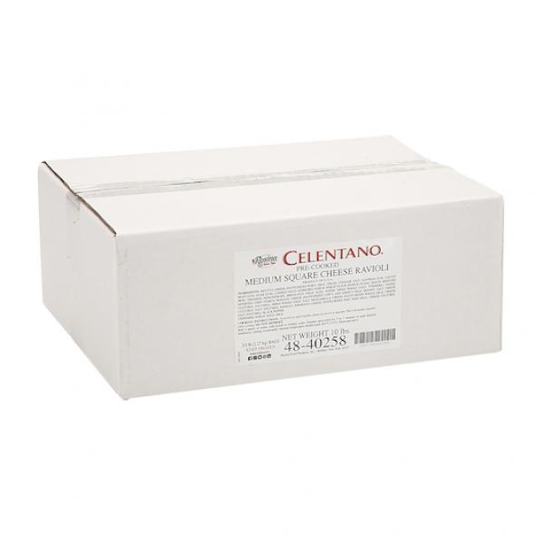 Celentano Medium Sq Cheese Rav 5 Pound Each - 2 Per Case.