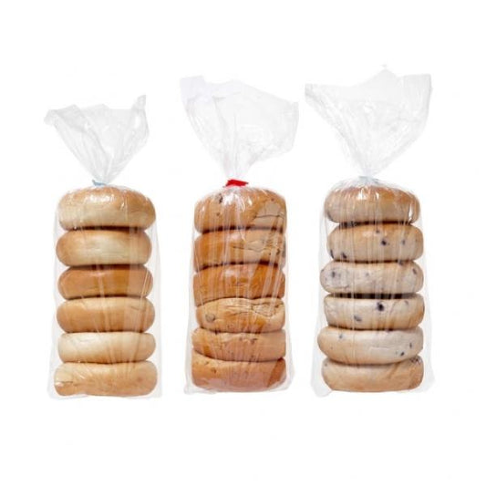 Sara Lee Bagel Variety Pack Pb Unsliced Bags Plain Bags Cr Bags Blueb 6 Count Packs - 12 Per Case.