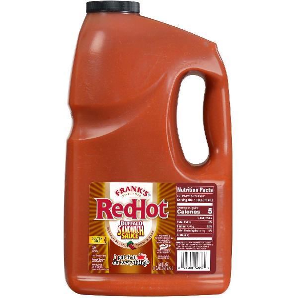 Frank's Redhot Buffalo Sandwich Sauce 1 Gallon - 2 Per Case.