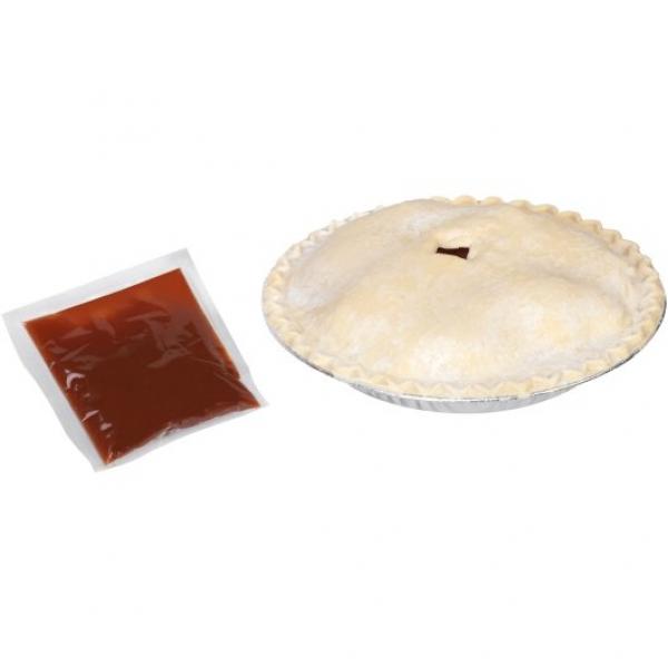 Chef Pierre Caramel Apple Nut Hi-Pie Unbaked 10" Pie 3.186 Pound Each - 6 Per Case.