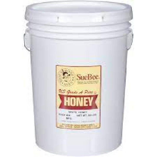 White Honey Pail 60 Pound Each - 1 Per Case.