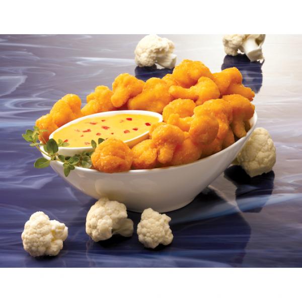 Fred's Breaded Cauliflower With Cheese Flavor Box 4 Pound Each - 6 Per Case.