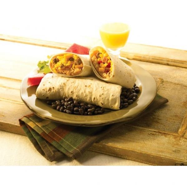 Posada Eggsausagecheese BurritoBulk 4 Ounce Size - 48 Per Case.