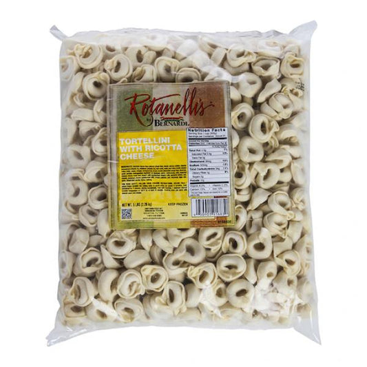 Bernardi Cheese Tortellini Bags 5 Pound Each - 2 Per Case.