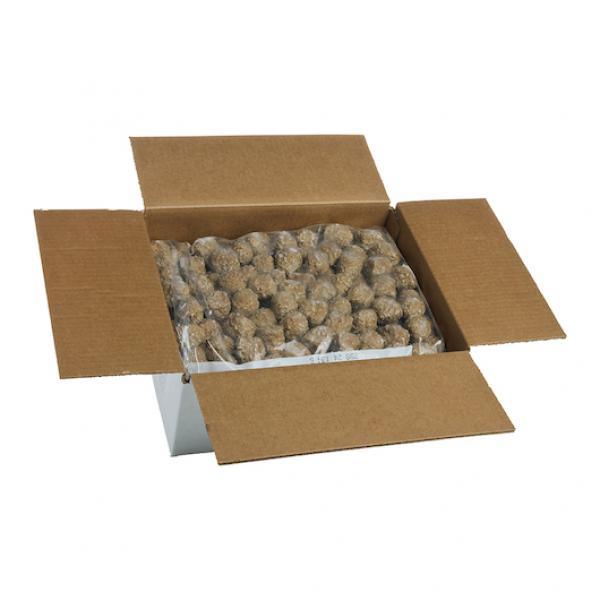 Bernardi Italian Style Chickenbeef Meatbll Bags 5 Pound Each - 2 Per Case.