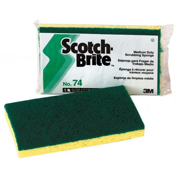 Scotch Brite™ Medium Duty Scrub Sponge In In In 20 Count Packs - 1 Per Case.