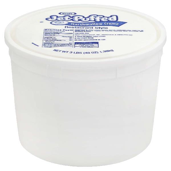 JET-PUFFED Marshmallow Crème 48 Ounce Tub