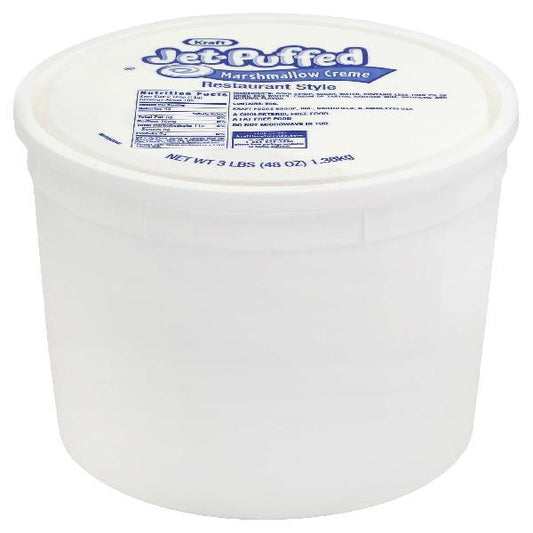 JET-PUFFED Marshmallow Crème 48 Ounce Tub